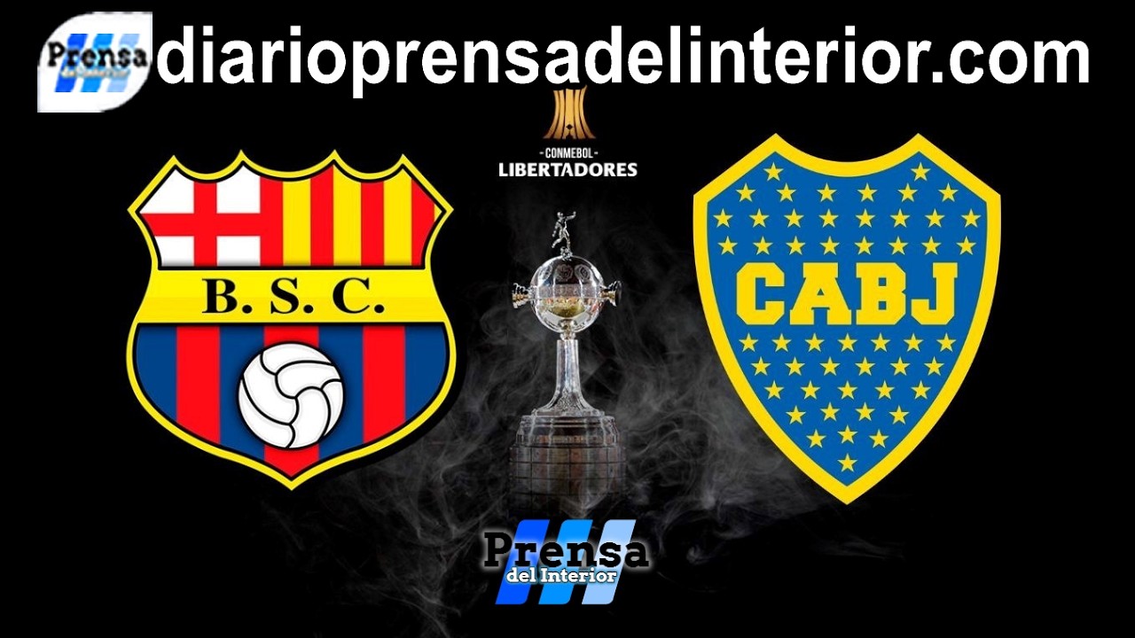 BARCELONA SC vs BOCA EN VIVO - Copa Libertadores 2026 | Grupo D Fecha 4