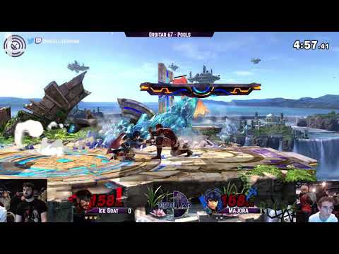 Ice Goat (Snake) vs. Majora (Marth) - Orbitar 67 - Pools
