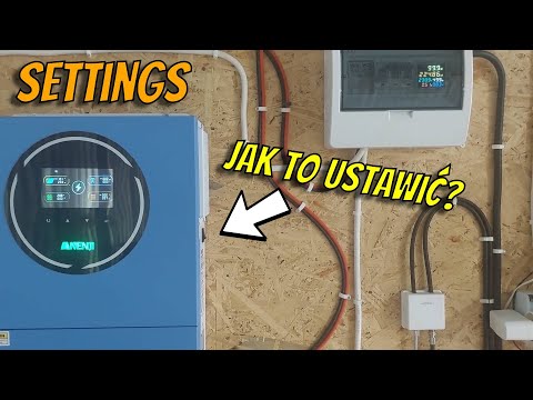 Ustawienia i konfiguracja inwertera Anenji 4.2kW - zrób to dobrze!