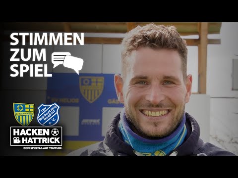 Stimmen zum Spiel SV Helios 24 Dresden vs TSV Reichenberg Boxdorf 21. Spieltag Stadtoberliga