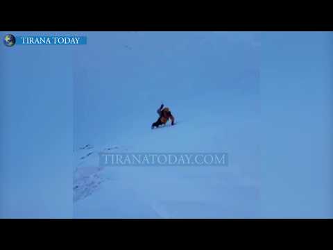 Tirana Today-Alpinistët shqiptarë i shpëtojnë për mrekulli ortekut në Korçë