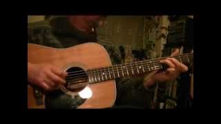 005 - Lonesome Road Blues Flatpick Guitar Instruction