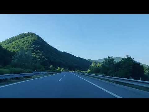 Amazing views on the highway from Bratislava to Poprad