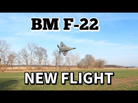 BM F-22 RC JET FLIGHT! THE ULTIMATE $80 BEGINNER-FRIENDLY RC PLANE?