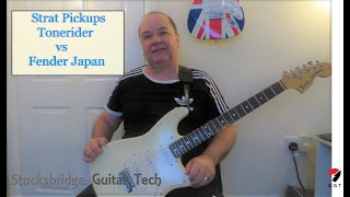 Video thumbnail for Tonerider City Limits vs Fender Japan Strat Pickups by Stocksbridge Guitar Tech