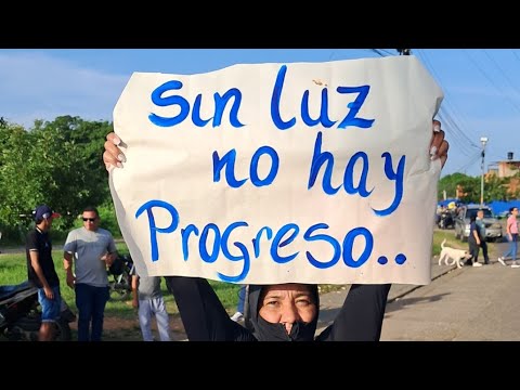 Protestas en Cojedes por los cortes eléctricos 