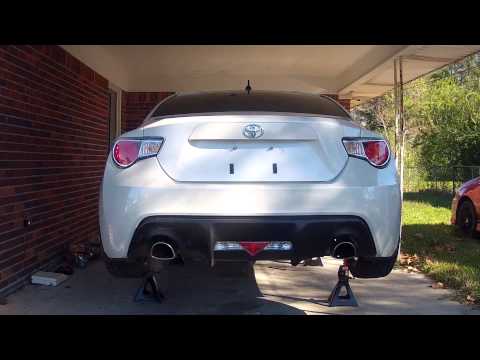Borla UEL headers with TRD catback, also Tomei front pipe and 60R on FR-S BRZ GT86