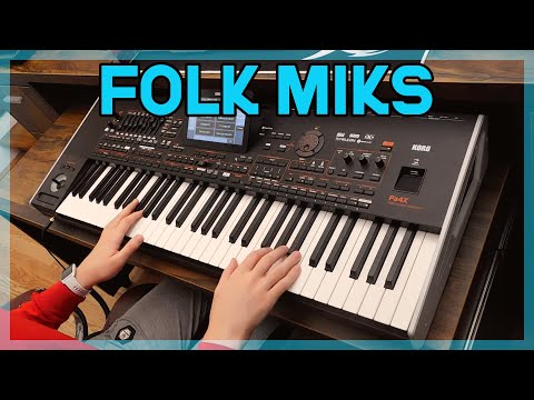 FOLK MIKS (TRUBE) | Rumba Forspili - KORG Pa4x!