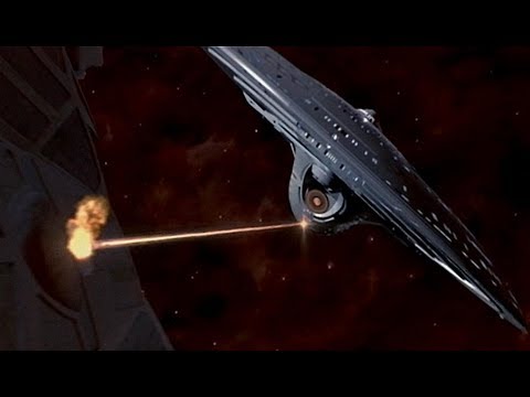 Enterprise E vs Son'a flagship