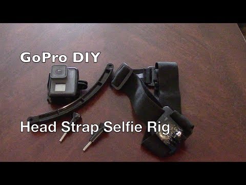 GoPro Tips & Tricks: DIY How To Make A GoPro Head Strap Selfie Rig Video