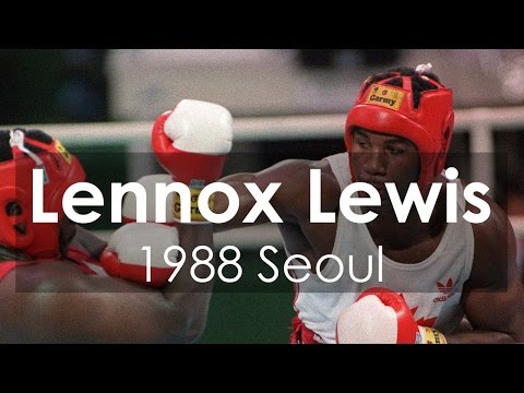 Lennox Lewis vs. Riddick Bowe in Gold-Medal Round at 1988 Seoul Olympic Games