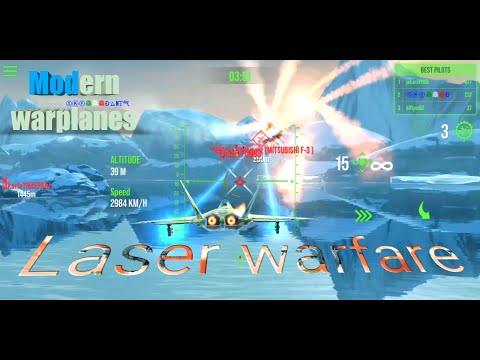 Laser warfare| in Artic Ocean/Modern warplanes Full HD 1080p