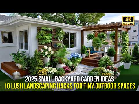 2025 Small Backyard Garden Ideas: 10 Lush Landscaping Hacks for Tiny Outdoor Spaces