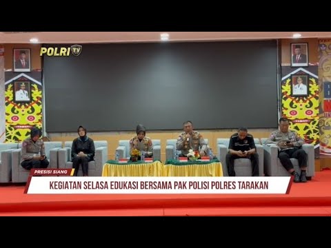 POLRES TARAKAN GELAR SELASA EDUKASI DI UNIVERSITAS BORNEO