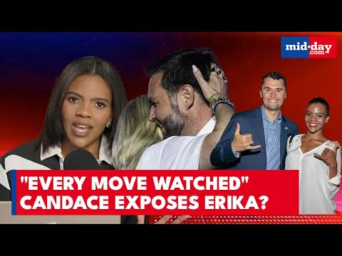 Candace Owens Drops Shocking Allegations as Erika Kirk Defends Viral JD Vance Hug