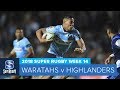 HIGHLIGHTS: 2018 Super Rugby Week 14: Waratahs v Highlanders