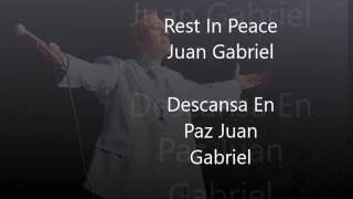 Juan Gabriel- Asi fue Letra Ingles English Lyrics