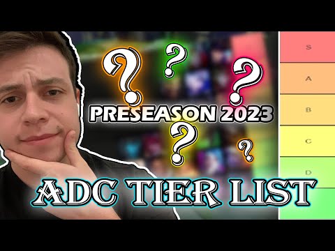 ShogoLoL | PICK THESE CHAMPIONS TO WIN IN PRESEASON! (Challenger ADC Tier list)