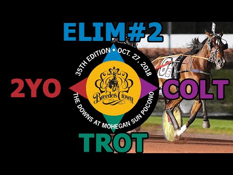 2018 Breeders Crown Elim#2 - Gimpanzee - 2YO Colt Trot