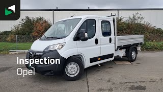 Camion-benne < 3.5t Opel Movano 140PK Driezijdige Kipper Dubbel Cabine Airco Cruise Euro6 neuf | Image 4 - Autoline