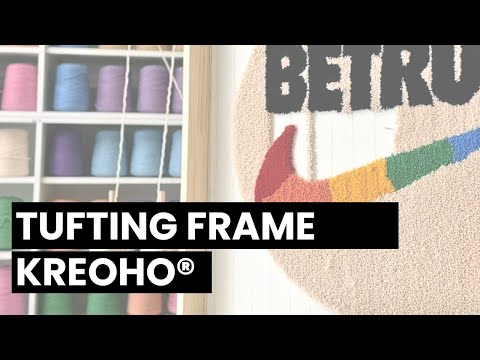 Video tutorial su come montare il telaio tufting Kreoho