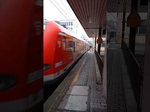Einfahrt der Linie S6 von Groß Karben nach Darmstadt HBF #trainspotting