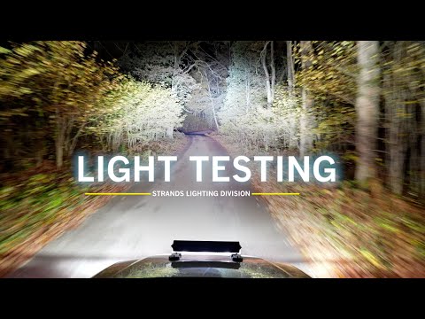 LIGHT TESTING - SIBERIA OUTLAW UDX 22" - STRANDS LIGHTING DIVISION