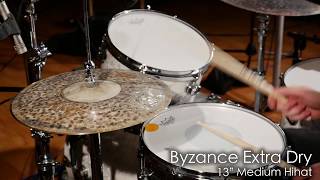 Video thumbnail for Meinl Cymbals B13EDMH Byzance 13" Extra Dry Medium Hihat by MEINL Cymbals - Official Product Videos