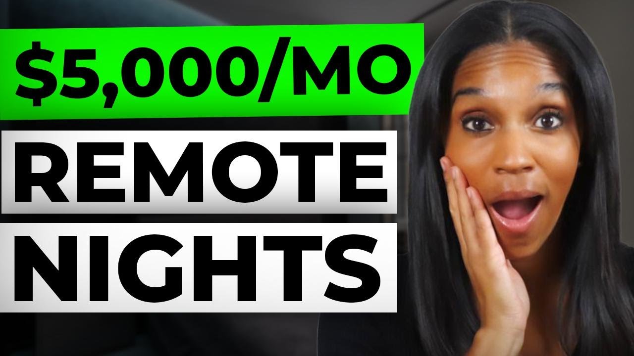 I found the BEST Remote Job You Can Do at Night (Or Anytime) Part 2