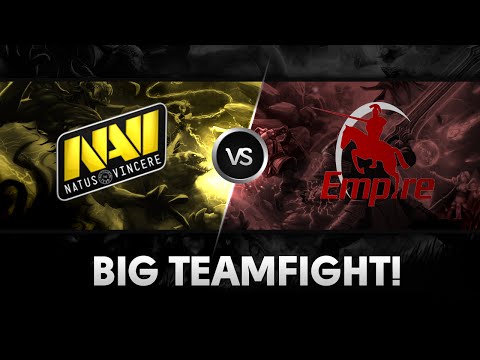 Big teamfight! by Na`Vi vs Empire @ DAC 2015