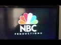 TSDC QJE NBC Productions Warner Bros Domestic Television Distribution 1991