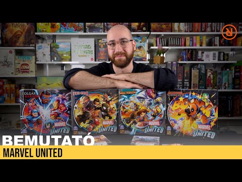 Marvel United  | 4 bemutató egyben! - reflexshop