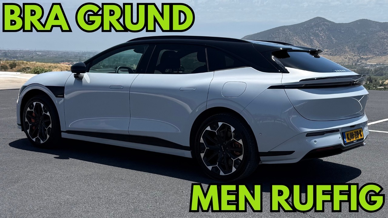 Första provkörningen av Zeekr 7GT - Anser sig vara bättre än samtliga tyskar