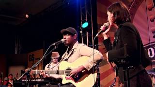 Javier Colon &quot;As Long As We Got Love&quot; Live with Rebecca Correia - NAMM 2012 with Taylor Guitars