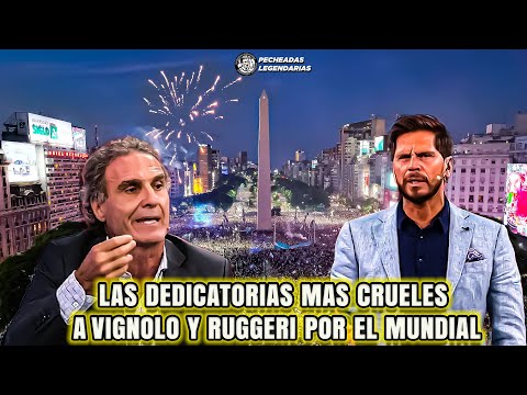 Las DEDICATORIAS mas CRUELES a VIGNOLO y RUGGERI por el mundial ganado