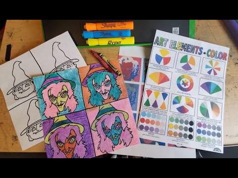 HALLOWEEN ART HISTORY - WARHOL WITCHES