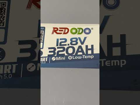 Redodo 12,8V 320Ah LiFePO4 Batterie mit 4KWh Speicher