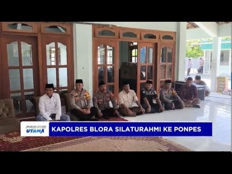 POLRES BLORA SILATURAHMI KE PONPES