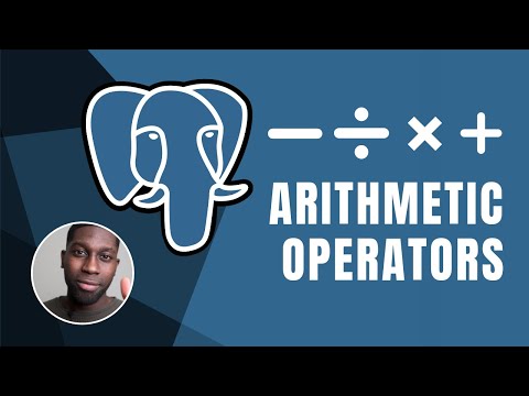 PostgreSQL Basics of Arithmetic Operators | Course | 2019