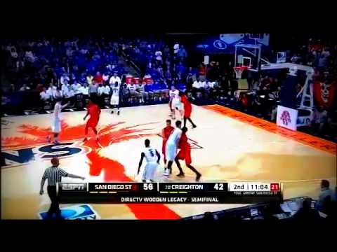 Doug McDermott vs San Diego State youtube