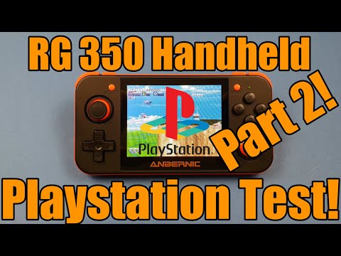 RG350 - Anbernic - Retro Gaming Handheld - Playstation Games - Tested - Part 2!