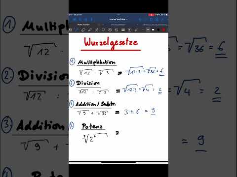 WURZELGESETZE IM SCHNELLCHECK #mathe #mathematik #einfach