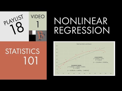 Statistics 101: Nonlinear Regression, The Very Basics