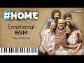HOME Malayalam Movie Emotional Climax BGM Piano Tutorial Free Piano Notes