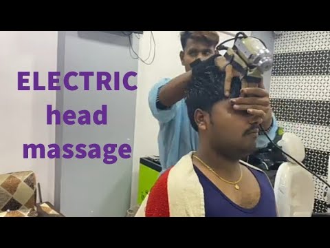 asmr head massage by electric machine (ep.167)