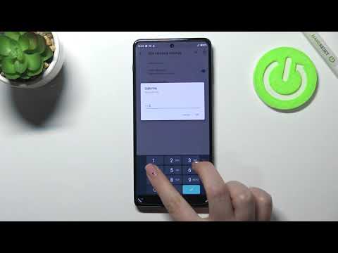 How to Change PIN for SIM Card in MOTOROLA Edge 20 Pro - Set Up SIM PIN