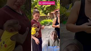 Download lagu Lele doesn't want to go with a stranger⁉️😱🤣#shorts#trendingshorts mp3