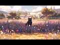 Lofi With My Cat || Cat & Lavender Field 😽🪻Lofi Deep Focus Study / Work Concentration 💌🎶Lofi Vibes