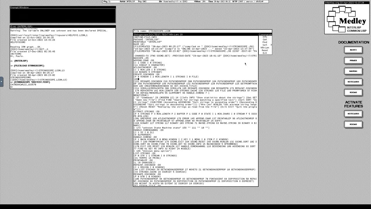 Stringscope walkthrough