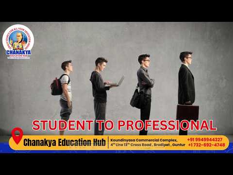 From Student to Professional 🚀 Skills You MUST Learn Chanakya Education Hub